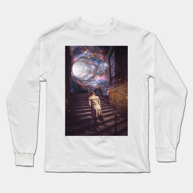 Stairway to Heaven Long Sleeve T-Shirt by sherifarts